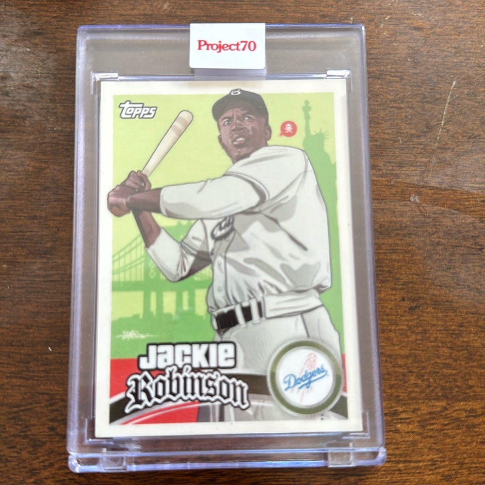 Topps • Jackie Robinson • Baseball Card